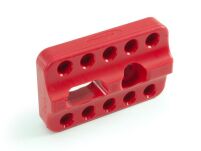 Izolator haka do prowadnicy rolkowej czerwony DAYSTAR - 2