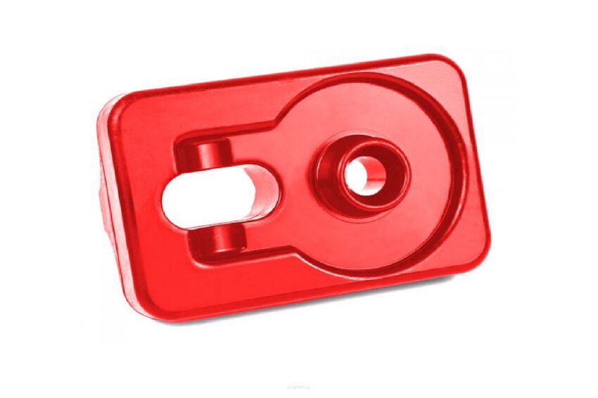 Izolator haka do prowadnicy rolkowej czerwony DAYSTAR