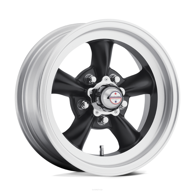 Felga aluminiowa VN105 TORQ THRUST D Satin Black W/ Machined Lip AMERICAN RACING