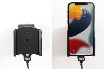 Uchwyt do Apple iPhone 13 z wbudowanym kablem USB oraz ładowarką samochodową - 8