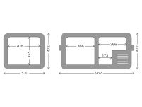 Lodówka kompresorowa Dometic CFX3 95DZ Cooler/Freezer - 3