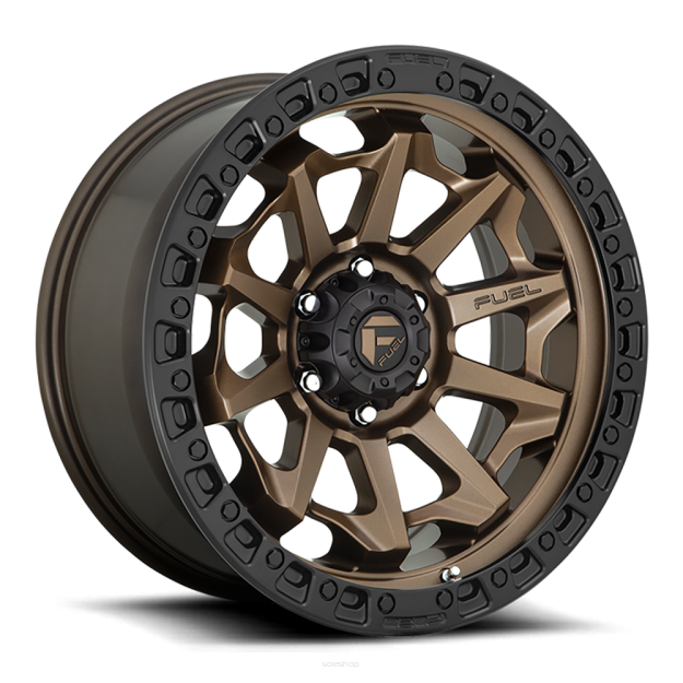 Felga aluminiowa D696 Covert Matte Bronze Black Bead Ring Fuel