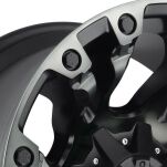 Felga aluminiowa D569 Vapor Matte Black/Double Dark Tint Fuel - 4