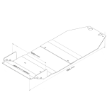 Płyta osłonowa silnika i skrzyni biegów MAER - 3