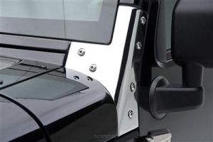Narożniki szyby przedniej stalowe Smittybilt - Jeep Wrangler JK