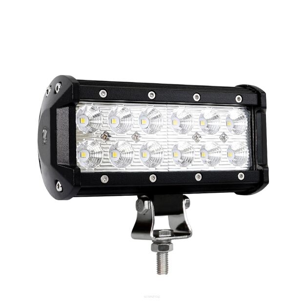Light bar - double row - bottom bracket, 36W 6