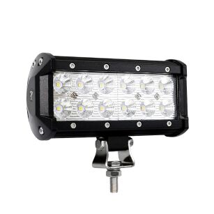 Light bar - double row - bottom bracket, 36W 6",flood
