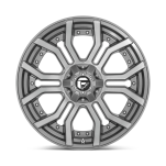 Felga aluminiowa D713 Rage Platinum Brushed GUN Metal Tinted Clear Fuel - 3