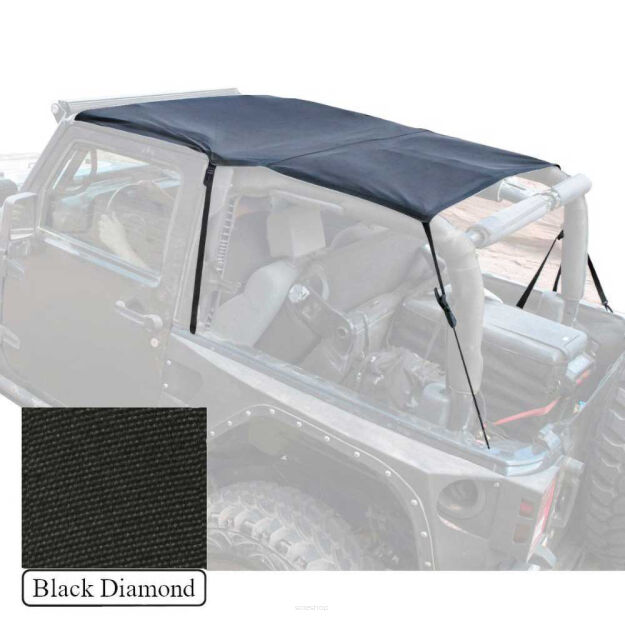 Soft top przedłużony Black Diamond Smittybilt