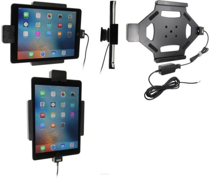 Uchwyt aktywny do instalacji na stałe z blokadą sprężynową do Apple iPad Air 2 & Apple iPad Pro 9.7