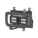 Podwójne lampy przeciwmgielne LED Flood Beam Rough Country Black Series - 2