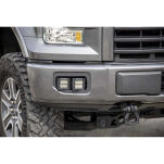 Podwójne lampy przeciwmgielne LED Flood Beam Rough Country Black Series - 14