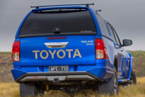 Tylny zderzak stalowy  ARB Summit - Toyota Hilux SR/SR5 z miejscem pod czujniki parkowania (2020 -) - 5
