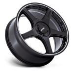Felga aluminiowa PE003 P2E Gloss Black W/ Machined Lip PETROL - 2