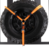 Paski mocujące duże (wzmocnione) koło zapasowe na bagażniku ARB Base Rack - 7