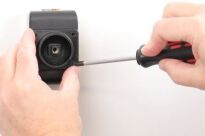 Uchwyt do Apple iPhone 11 Pro z wbudowaną ładowarką samochodową do instalacji na stałe - 4