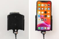 Uchwyt do Apple iPhone 11 Pro z wbudowaną ładowarką samochodową do instalacji na stałe - 6