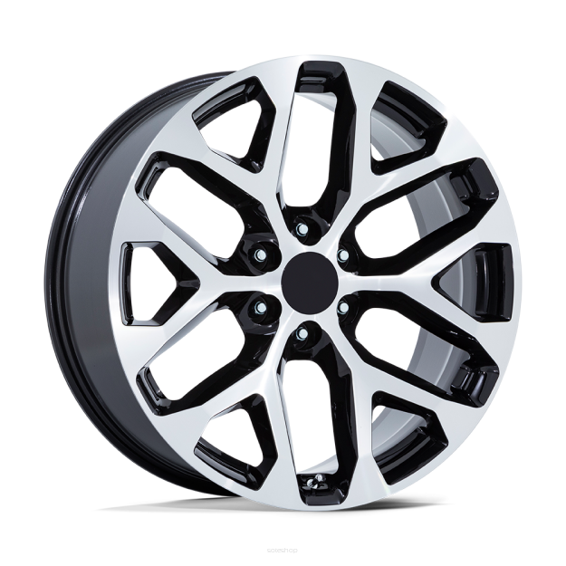 Felga aluminiowa PR177 Gloss Black Machined Face PERFORMANCE REPLICAS