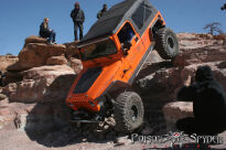 Nawiew wentylacyjny maski czarny POISON SPYDER - Jeep Wrangler TJ 03-06 - 2