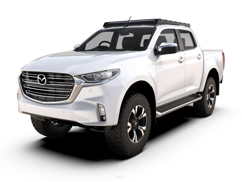 Mazda BT50 (2020-Current) Slimsport Roof Rack Kit w/40in Light Bar Kit
