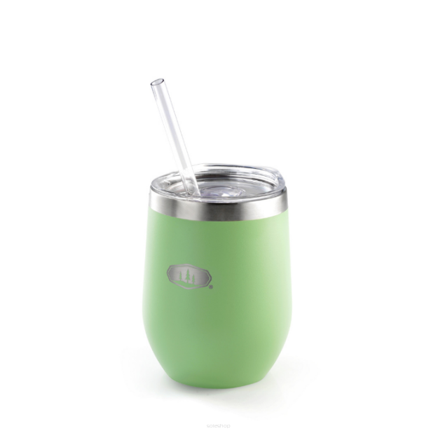 Kubek turystyczny ze stali nierdzewnej Glacier Stainless Tumbler 355ml miętowy GSI