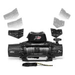 Wyciągarka z liną syntetyczną i pilotem 12 000 lbs Smittybilt XRC GEN3 - 3