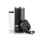 Turystyczny zaparzacz do kawy w kubku termicznym Microlite Javapress biały GSI Outdoors - 2