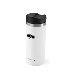 Turystyczny zaparzacz do kawy w kubku termicznym Microlite Javapress biały GSI Outdoors