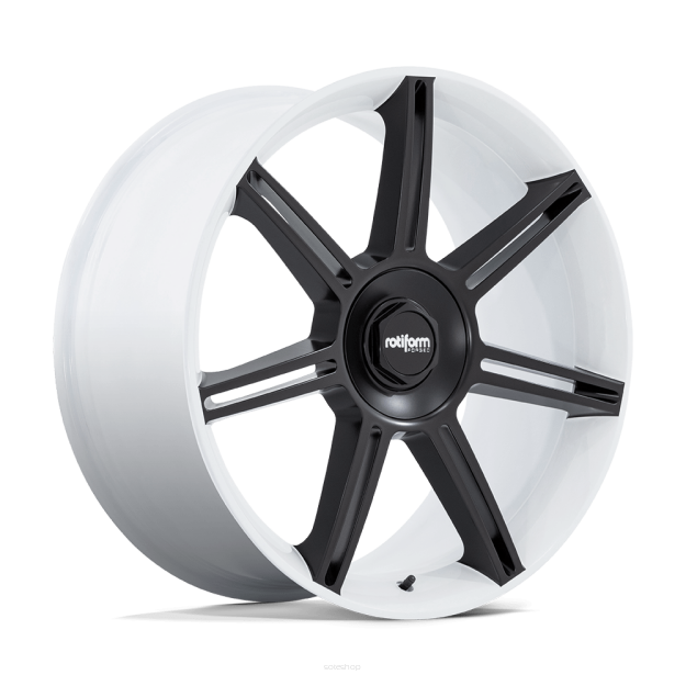 Felga aluminiowa FRA Gloss White W/ M-black Spokes Rotiform