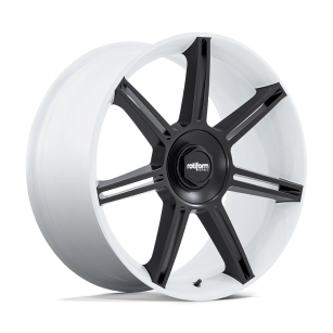 Felga aluminiowa FRA Gloss White W/ M-black Spokes Rotiform