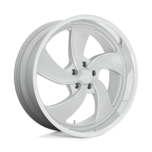 Felga aluminiowa U134 DESPERADO Silver Brushed Face Milled Diamond Cut Lip US MAGS