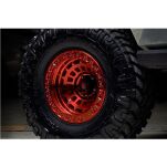 Felga aluminiowa D100 Zephyr Beadlock Candy Red Fuel - 4
