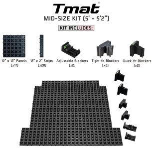 Mata ochronna z organizerem na pakę 5'-5'2" Tmat