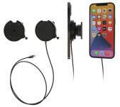 Magnetyczny uchwyt indukcyjny do smartfonów wyposażonych w etui/technologię MagSafe/Qi - 2
