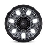 Felga aluminiowa D825 TRACTION Matte Gunmetal W/ Black Ring FUEL - 2