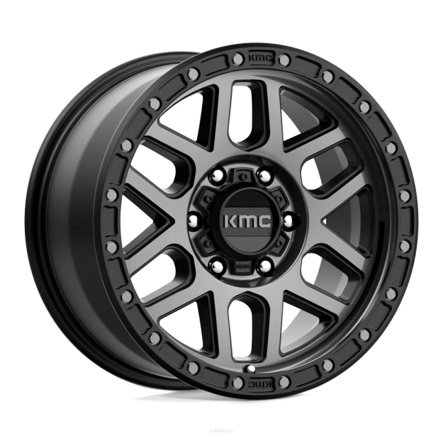 Felga aluminiowa KM544 Mesa Satin Black W/ Gray Tint KMC