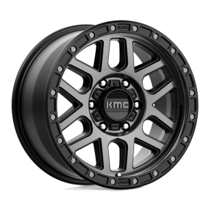 Felga aluminiowa KM544 Mesa Satin Black W/ Gray Tint KMC