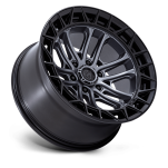 Felga aluminiowa FC874 CELSIUS Matte Gunmetal W/ Matte Black Lip FUEL - 2