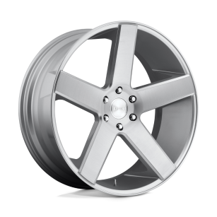 Felga aluminiowa S218 BALLER Gloss Silver Brushed DUB