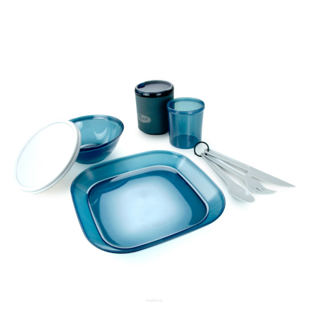 Zestaw naczyń dla 1 osoby INFINITY 1 PERSON TABLESET Niebieski GSI