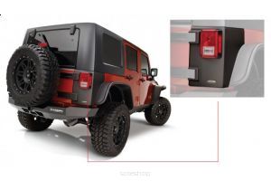 Osłony narożników tylnych BUSHWACKER - Jeep Wrangler JK 4 drzwi