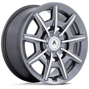 Felga aluminiowa AB041 ESQUIRE Gloss Anthracite Bright Mach ASANTI