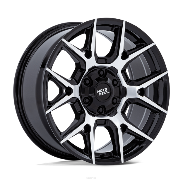 Felga aluminiowa MO813 MASON Gloss Black W/ Machined Face MOTO METAL