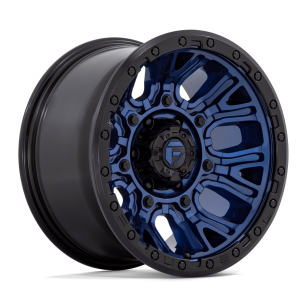 Felga aluminiowa D827 TRACTION Dark Blue W/ Black Ring FUEL