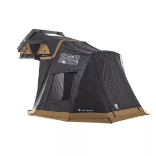 OFERTA SPECJALNA Namiot dachowy Mighty Oak Light 165 + Aneks / Grafitowo - Żółty