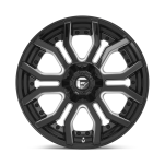 Felga aluminiowa D711 RAGE Gloss Black Milled FUEL - 2