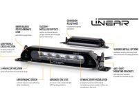 Zestaw dwóch lamp LAZER Linear 6 Elite z systemem montażu w fabrycznym grillu - Isuzu D-Max (2021 -) - 5