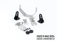 Zestaw dwóch lamp LAZER Linear 6 Elite z systemem montażu w fabrycznym grillu - Isuzu D-Max (2021 -) - 6