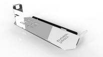 Osłona zbiornika paliwa Mitsubishi L200 Triton 2019 - aluminiowa - 2