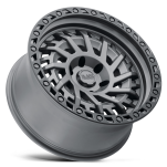 Felga aluminiowa SHREDDER Matte Gunmetal W/ Black Ring BLACK RHINO - 3